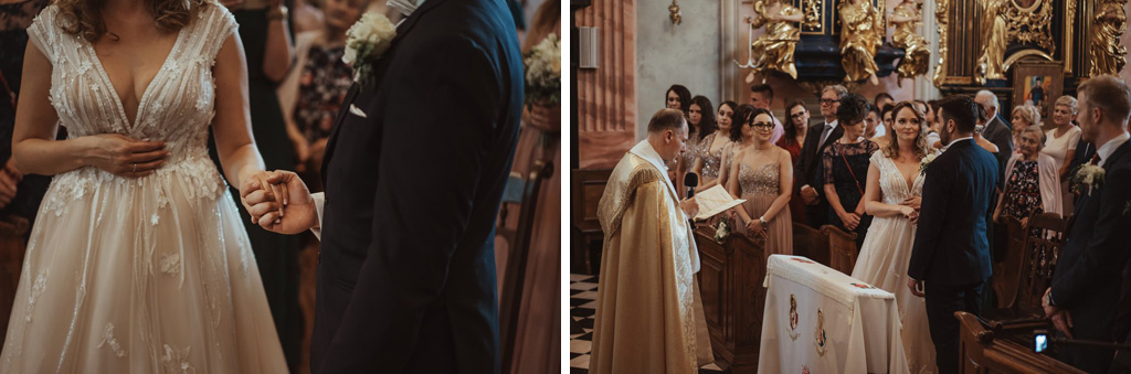 kościół św. Barbary, ślub, fotograf ślubny